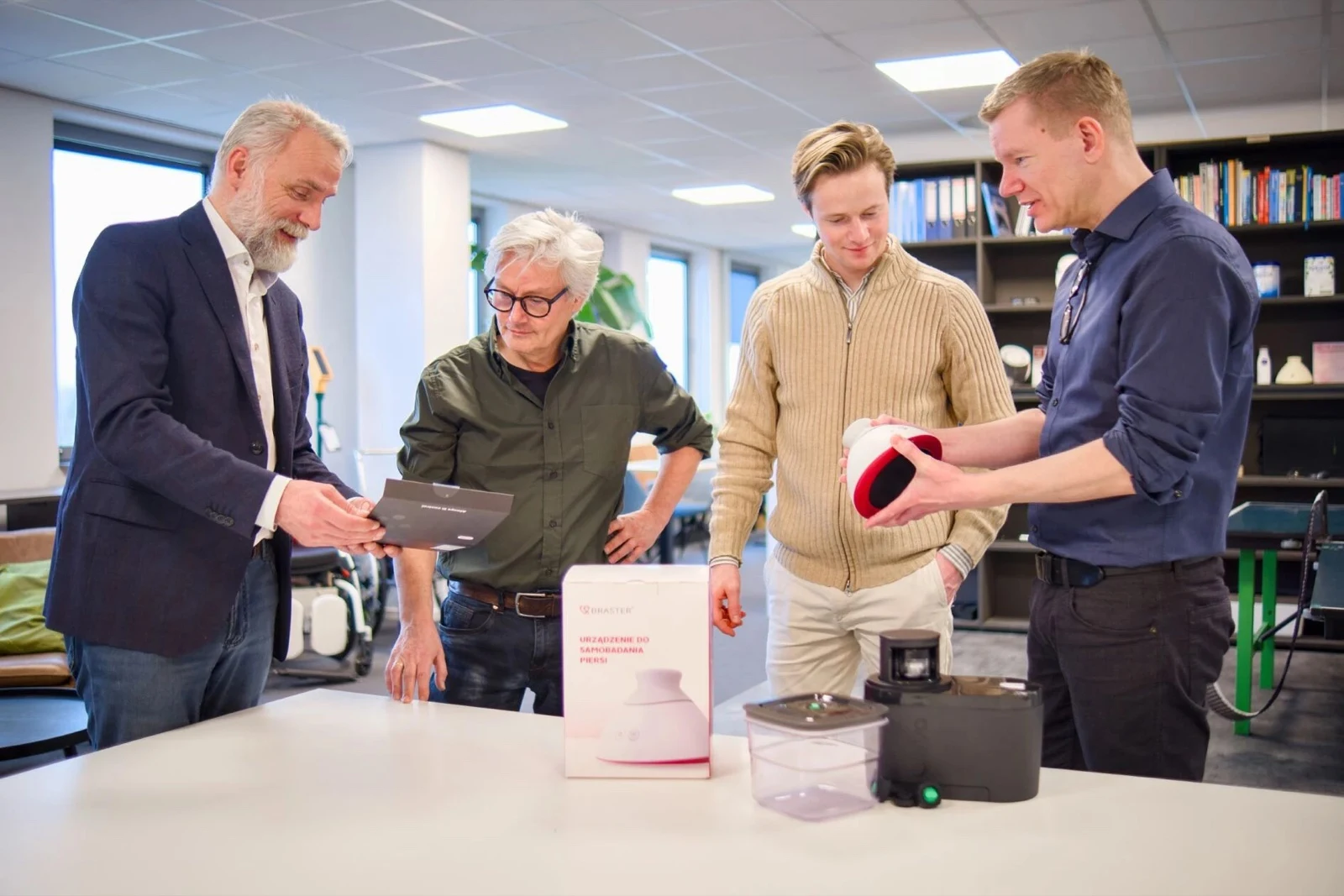 Samen producten bespreken bij PEZY